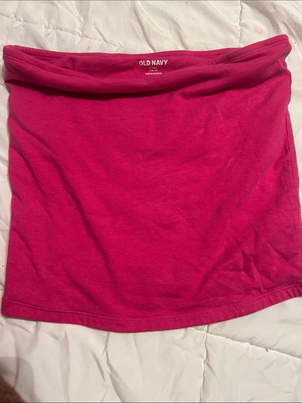 Old Navy Hot Pink Tube Skirt